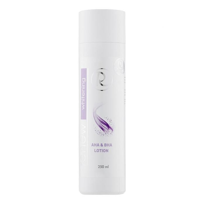 RENEW Whitening AHA&BHA lotion, Лосьйон з альфа та бета гідрокислотами, 250мл + пробнік у подарунок!