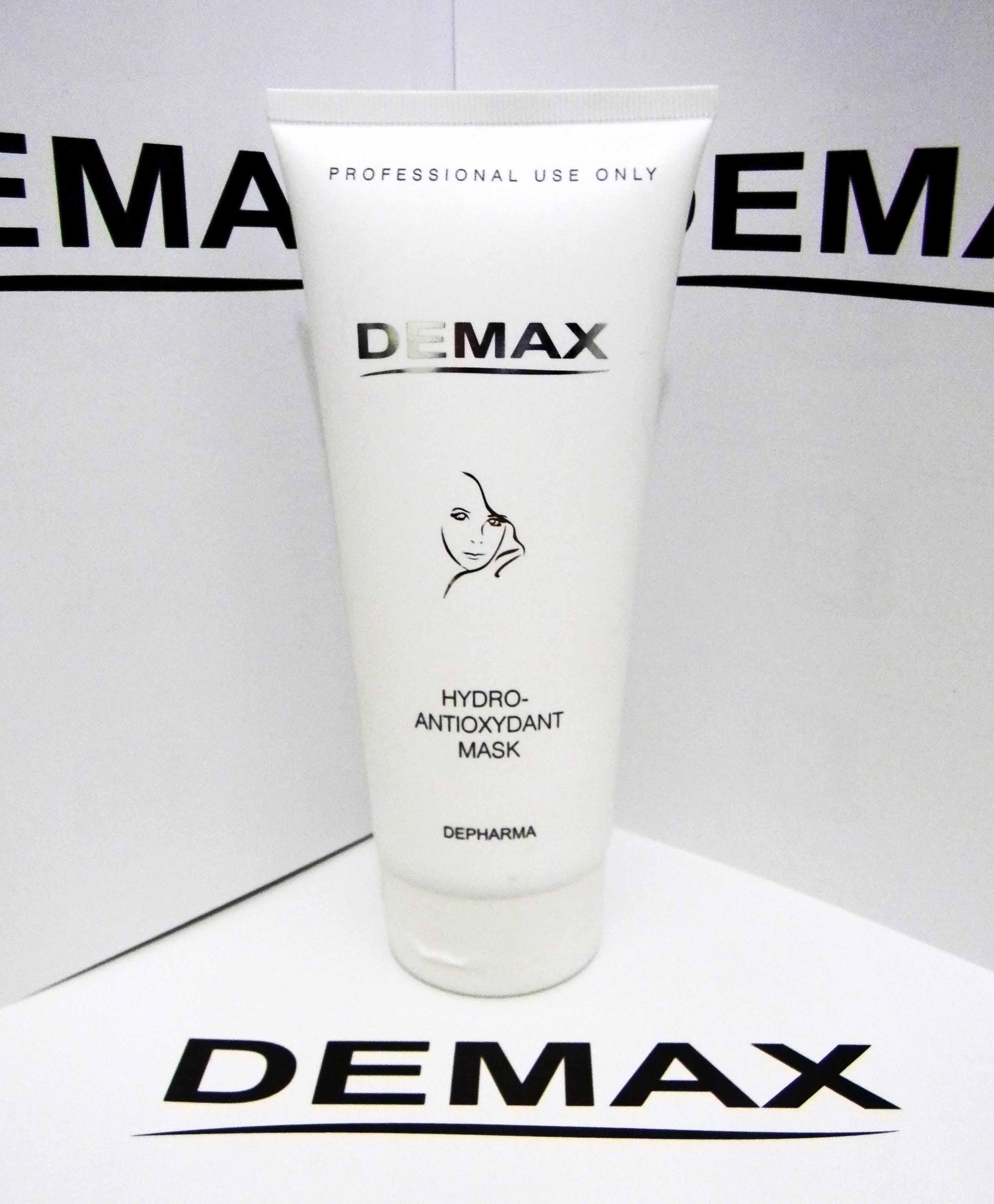 Hydro - antioxydant mask - Поживно-відновлююча антиоксидантна маска, 200 мл,  Demax