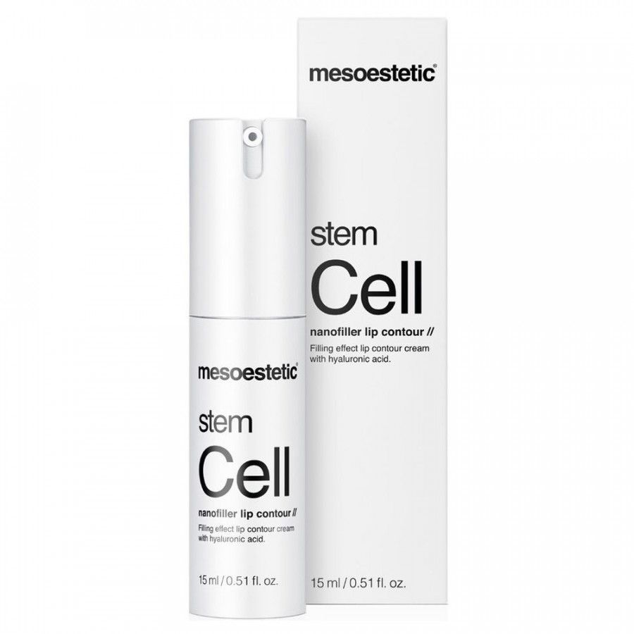 Mesoestetic Stem Cell Nanofiller Lip Contour. Регенеруючий крем-філер для губ