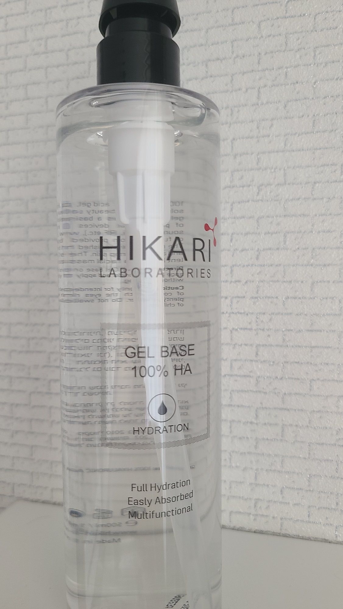 Hikari BASE GEL, БАЗОВИЙ ГЕЛЬ 100% ГІАЛУРОНОВА КИСЛОТА, 500мл + безкоштовна доставка!