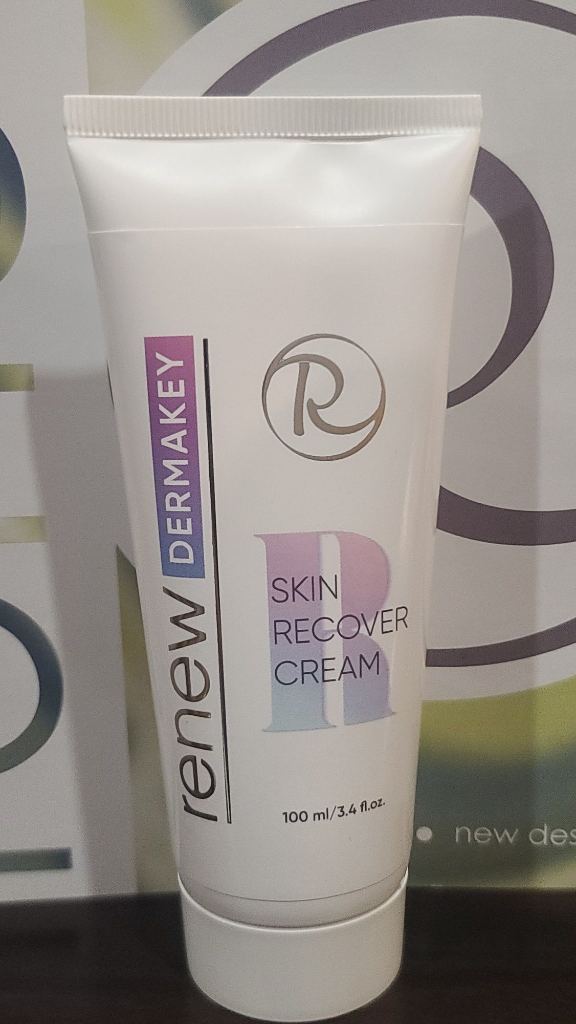 Renew Skin Recover Cream, Поживний крем, що відновлює, для подразненої та схильної до сухості шкіри, 100мл + пробнік в подарунок