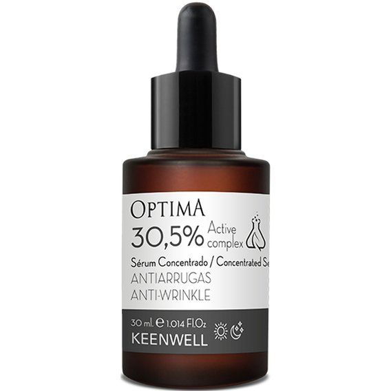 Омолоджувальна сироватка-концентрат 30,5% Keenwell Optima Active Complex Anti-Wrinkle Concentrated Serum 30.5% 30ml