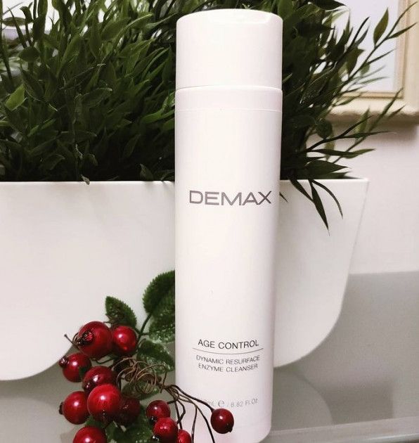 Age control dynamic resurface enzyme cleanser - Удосконалюючий ензимний очисник, 250 мл, Demax