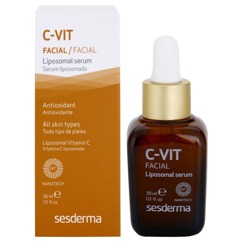SesDerma Laboratories C-VIT Liposomal Serum, Ліпосомальна сироватка з вітаміном С, 30мл