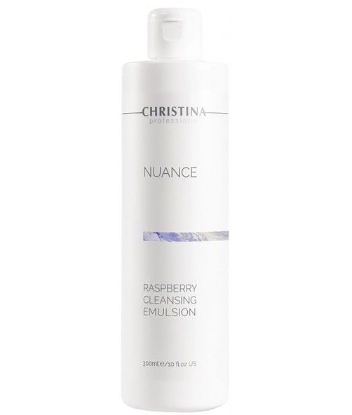 Christina Nuance Raspberry Cleansing Emulsion - Очищувальна емульсія з екстрактом малини, 300 мл