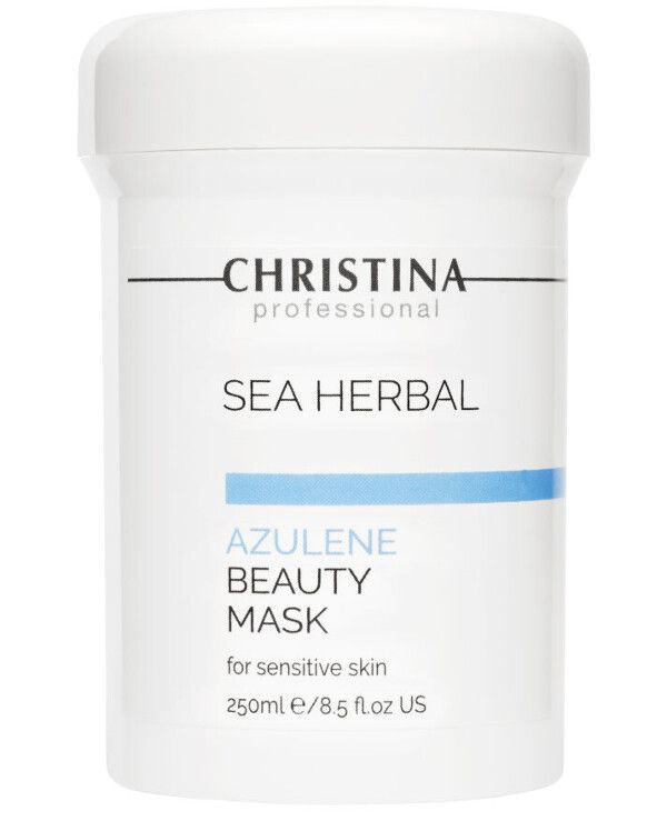 Christina Sea Herbal Beauty Mask Azulene,Азуленова маска краси для чутливої шкіри