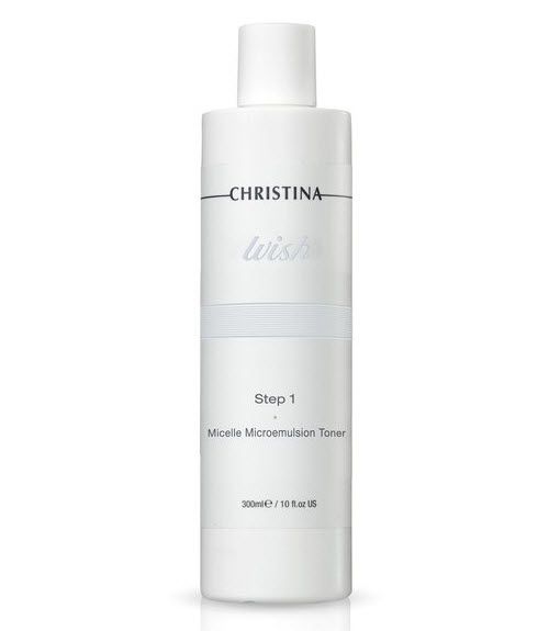 Christina Wish Micelle Microemulsion Toner, Мікроемульсійний тонік з міцелою (крок 1), 300мл