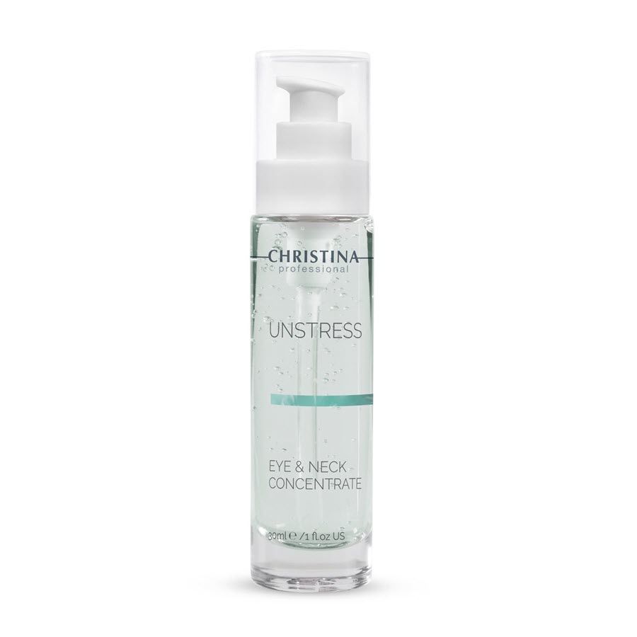 Christina Unstress Eye & Neck Concentrate, Концентрат для шкіри навколо очей та шиї.