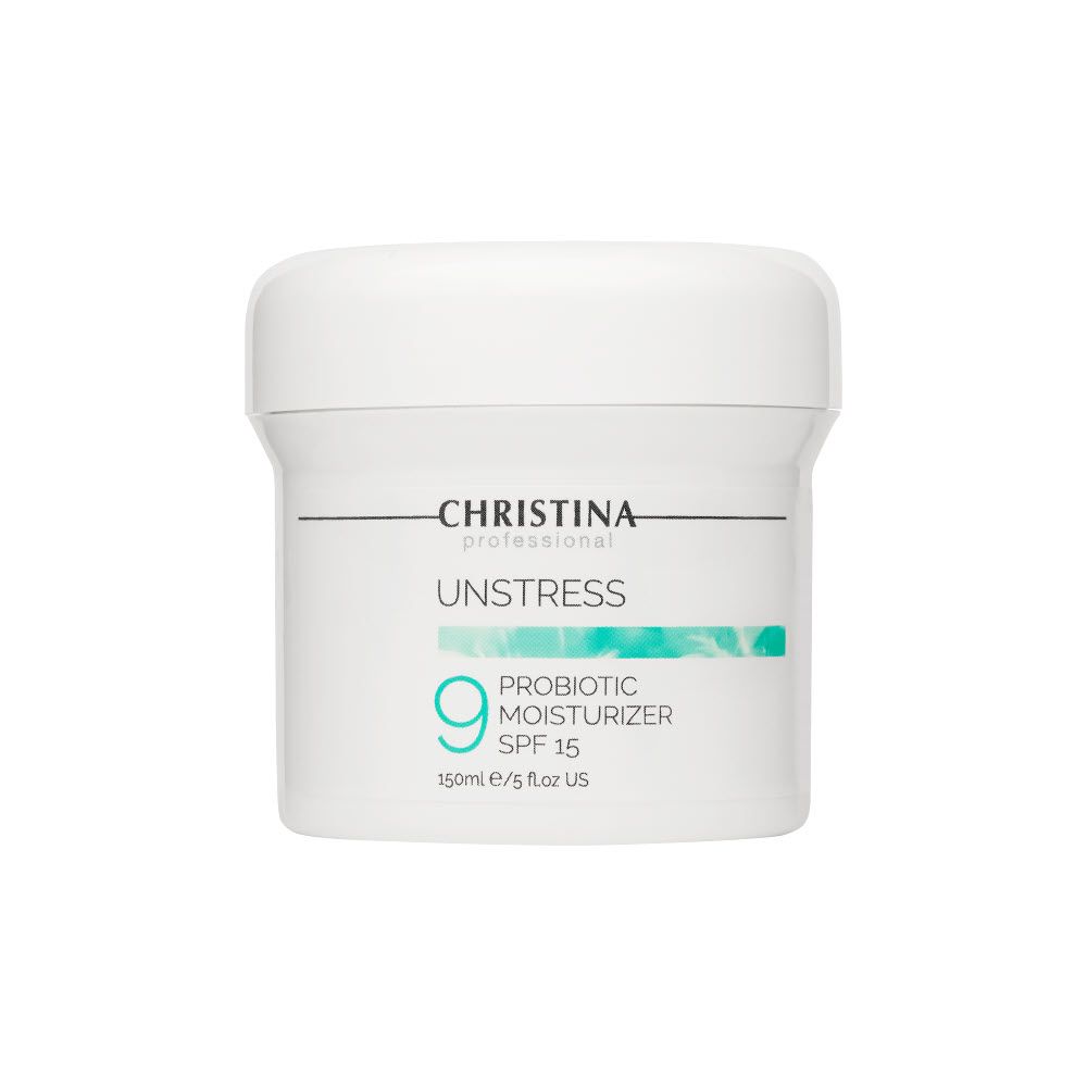 Christina Unstress Probiotic Day Cream SPF 15, Денний крем із пробіотичною дією SPF 15