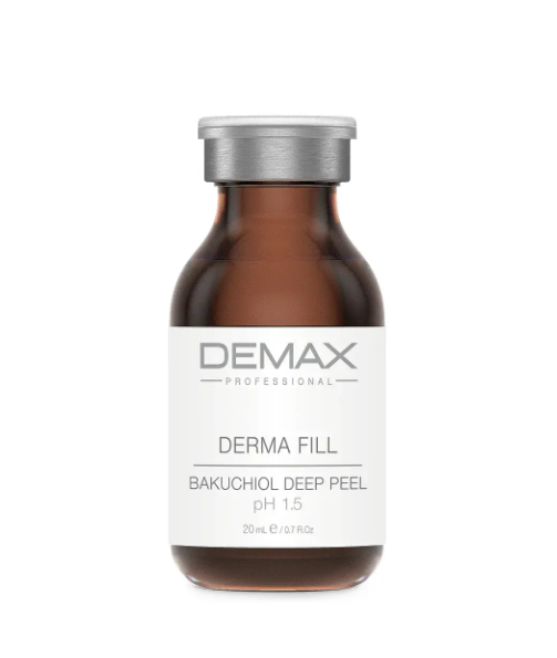 Derma fill bakuchiol deep peel ph 1.5 - Інтелектуальний пілінг з миттєвим ефектом ревіталізації,  20 мл, Demax