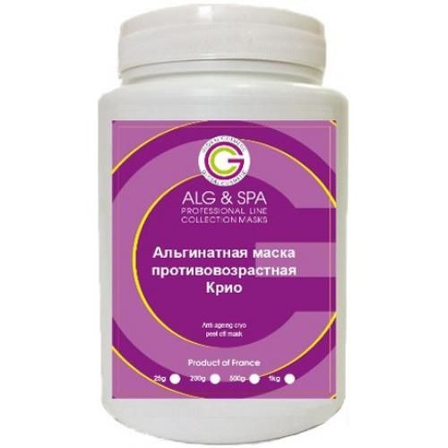 Альгінатна маска "Кріо" противікова Anti ageing cryo peel off mask,ALG & SPA, 1000г