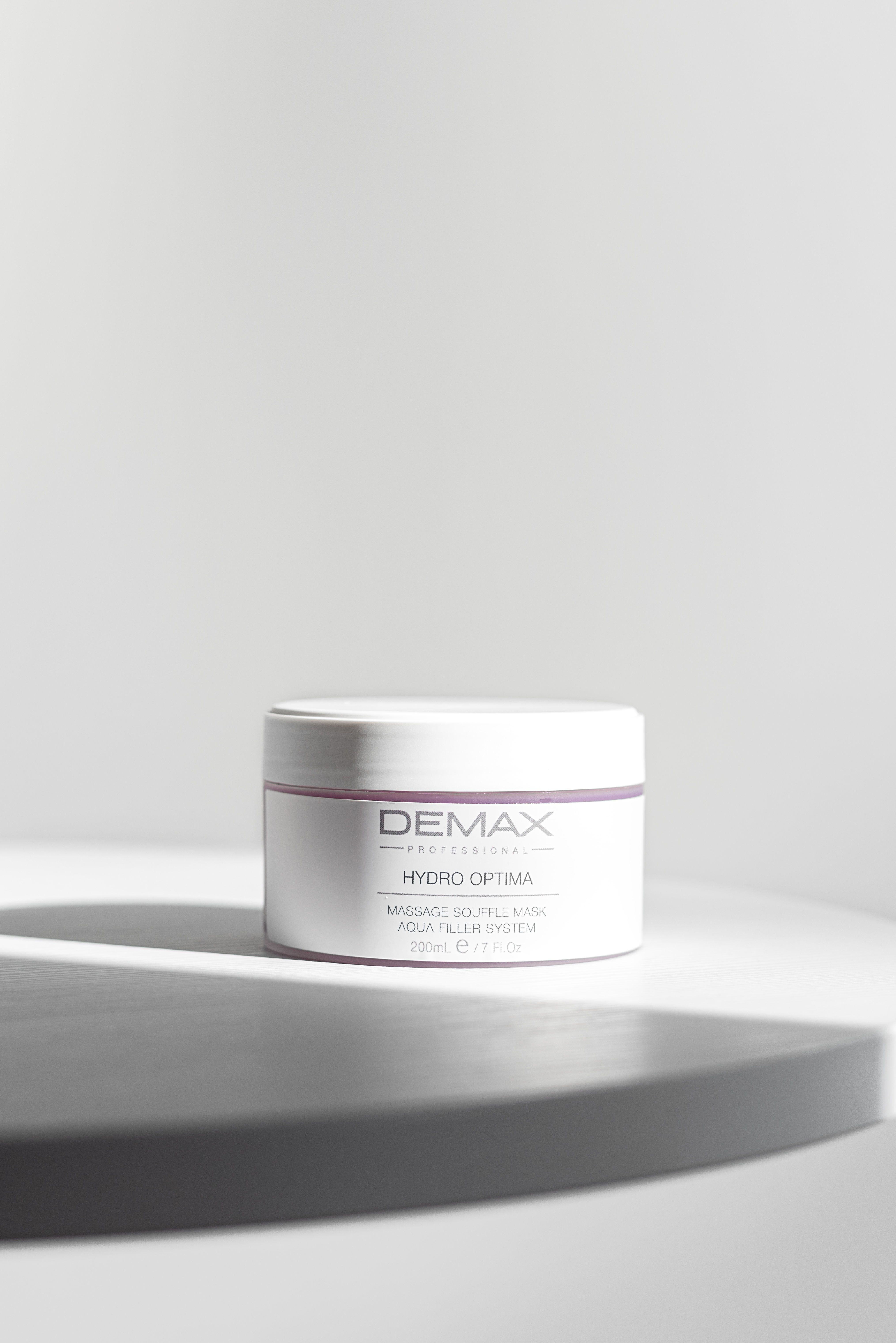Hydro optima massage souffle mask aqua filler system - Масажна суфле-маска аква-філер, 200 мл, Demax
