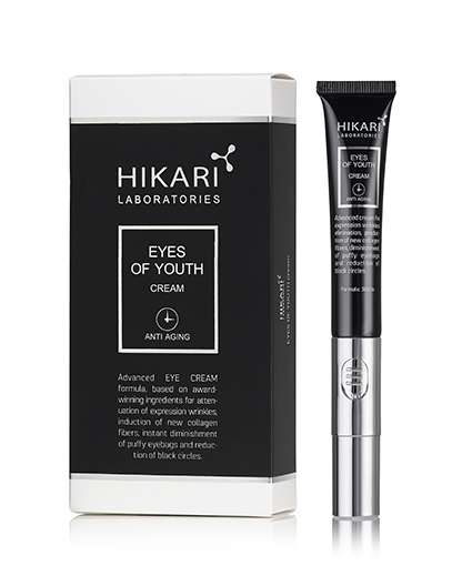 Hikari Eyes of Youth, Комплексний омолоджуючий догляд за шкірою навколо очей + безкоштовна доставка!