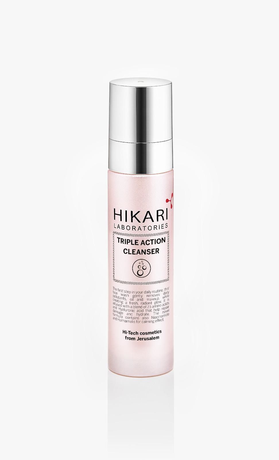 Hikari Triple Action Cleanser, Очищення для сухої та чутливої шкіри з екстрактом гамамелісу