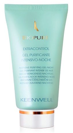 Keenwell Biopure Intensive Purifying Gel Night Нічний гель для жирної шкіри з ефектом глибокого очищення, 60 мл