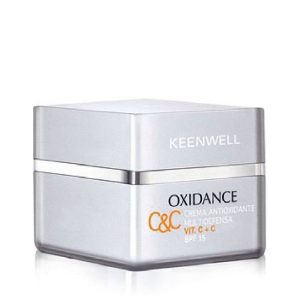 Keenwell Oxidance Antioxidante Day Cream Vit C + C SPF15 Денний антиоксидантний Мультизащитний крем з вітамінами C + C, 50 мл