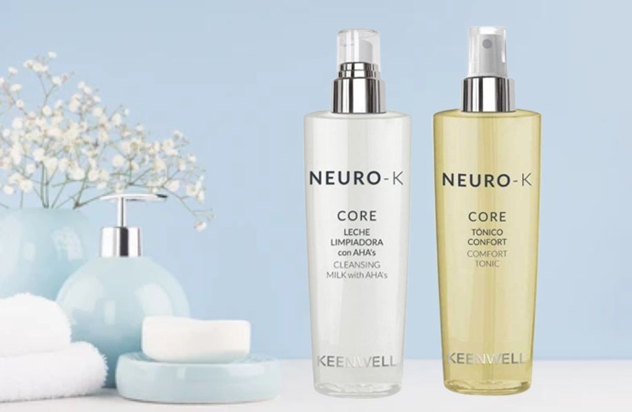 KEENWELL NEURO-K CORE Набір Очищуюче молочко-емульсія з АНА-кислотами, 200мл + Комфорт-тонік 200мл