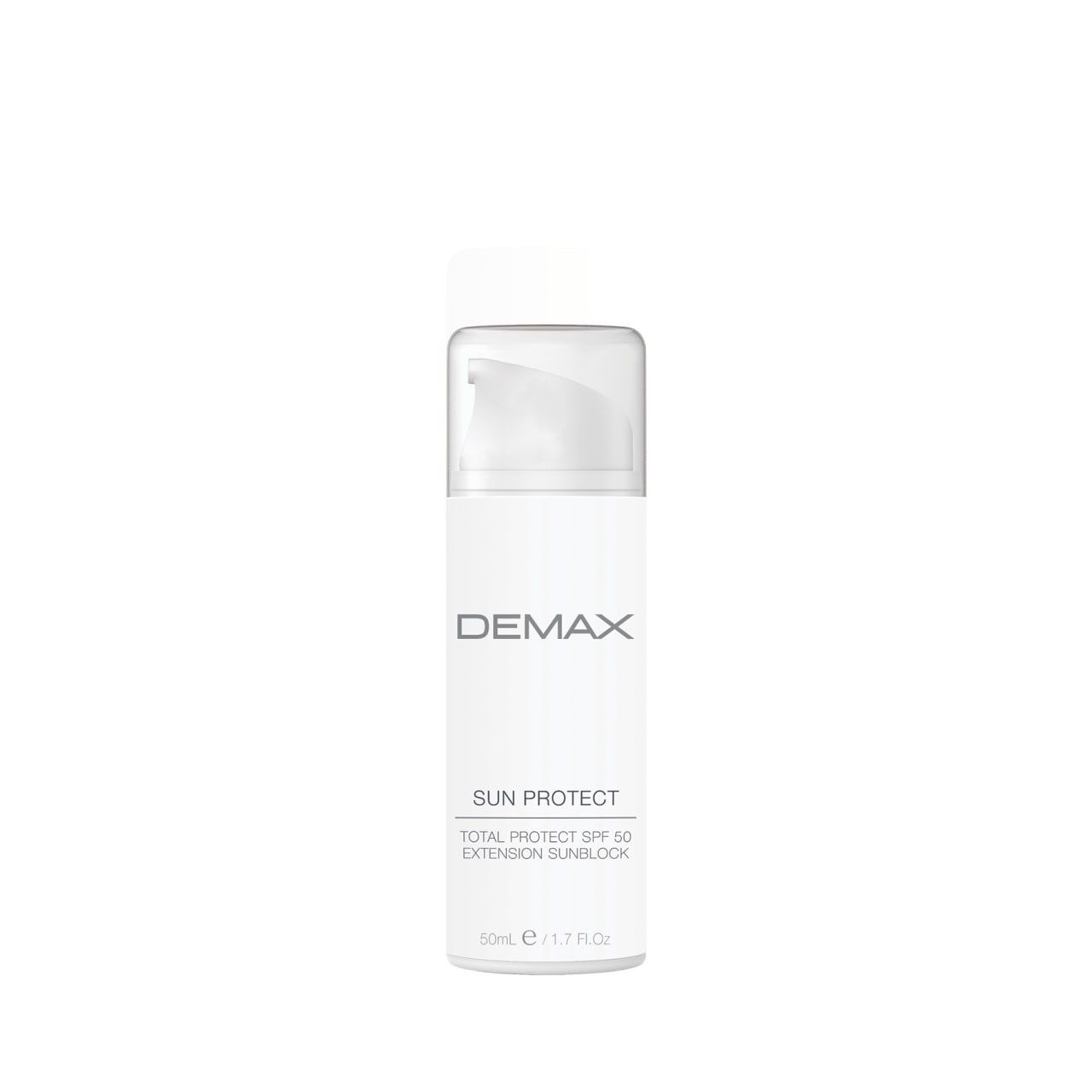 Sun protect SPF 50 extension sunblock - Захисний санблок, SPF 50, 50 мл, Demax