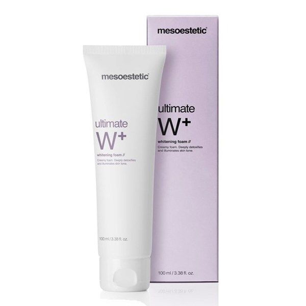 Mesoestetic Ultimate W+ Whitening Foam Пінка освітлююча для вмивання