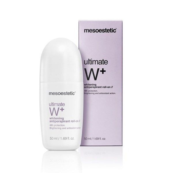 Mesoestetic Ultimate W+ antipersperant roll-on, Осветляющий шариковый дезодорант