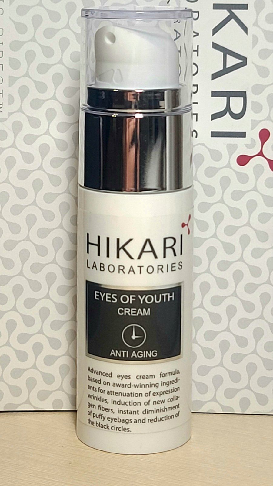 Hikari Eyes Of Youth cream, Крем для очей потрійної дії. 30мл + безкоштовна доставка!