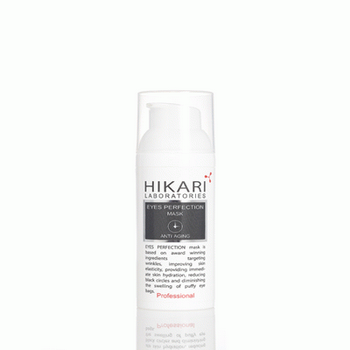 Hikari Eyes Perfection Mask, Маска для розгладження зморшок, видалення припухлості та темних кіл під очима.