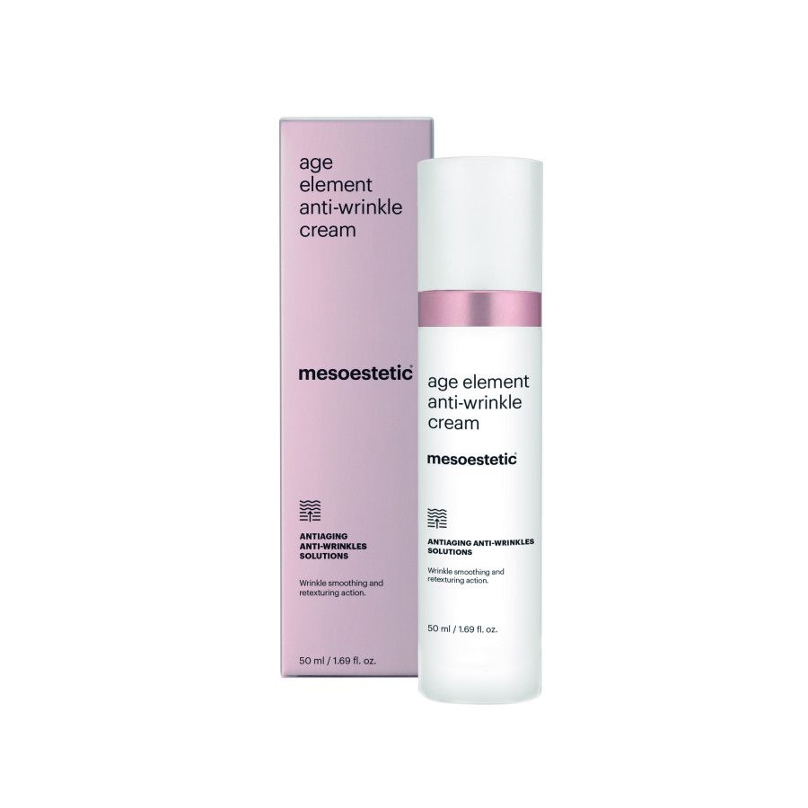 Mesoestetic age element® anti-wrinkle cream Денний антивіковий крем з факторами росту та гіалуроновою кислотою