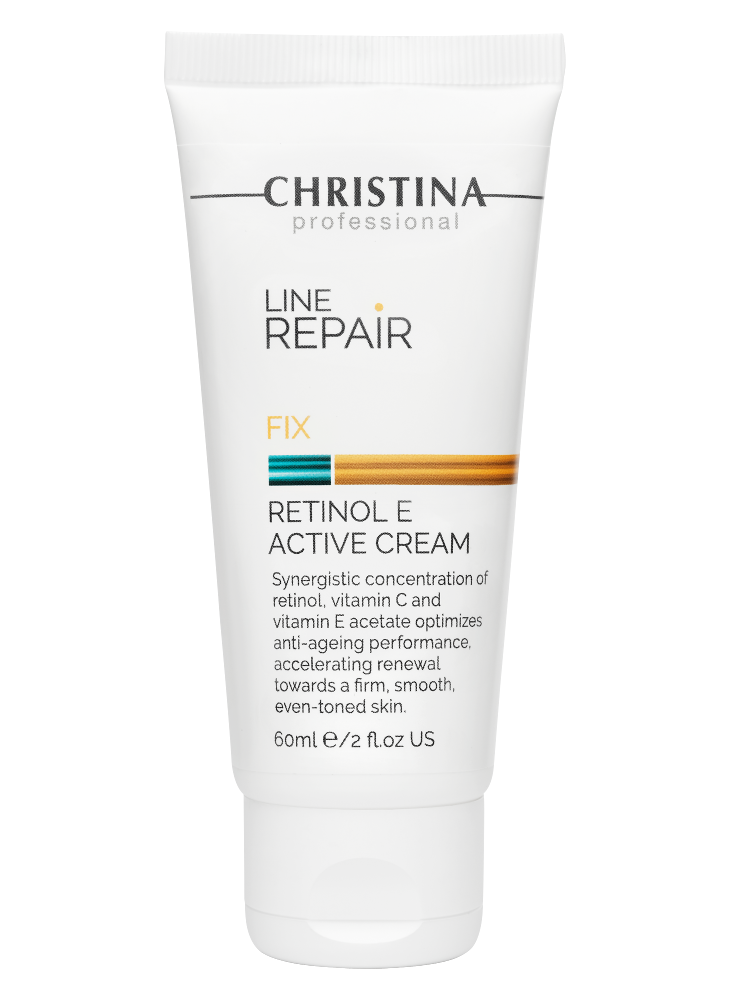 1+1 Line Repair Fix CHR888  Retinol E Active Cream - Крем з ретинолом та вітаміном Е, 60 мл + CHR959 Line Repair Fix Retinol E Eye Cream - Крем для очей з ретинолом та вітаміном Е, 30 мл, Christina
