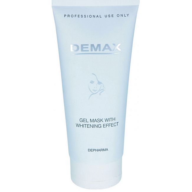 Gel mask with whitening effect - Гель-маска з освітлюючим ефектом, 200 мл,  Demax