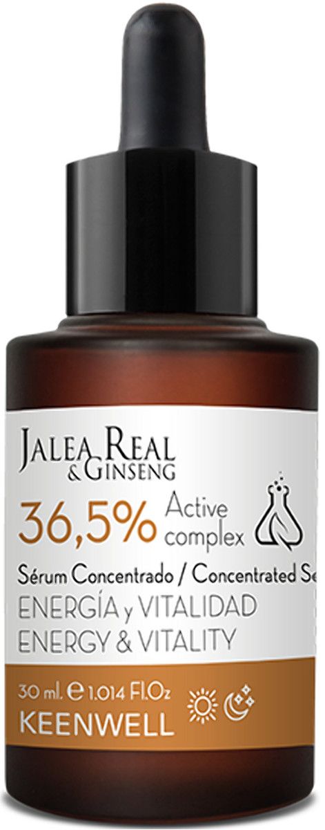 Енергетична ревіталізуюча сироватка-концентрат 36,5% Keenwell Royal Jelly Active Complex Energy And Vitality Concentrated Serum 36,5% 30ml