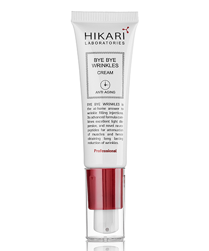 Hikari Bye Bye WRINKLES cream, Крем коректор мімічних зморшок з ефектом ботоксу, 30мл + безкоштовна доставка!