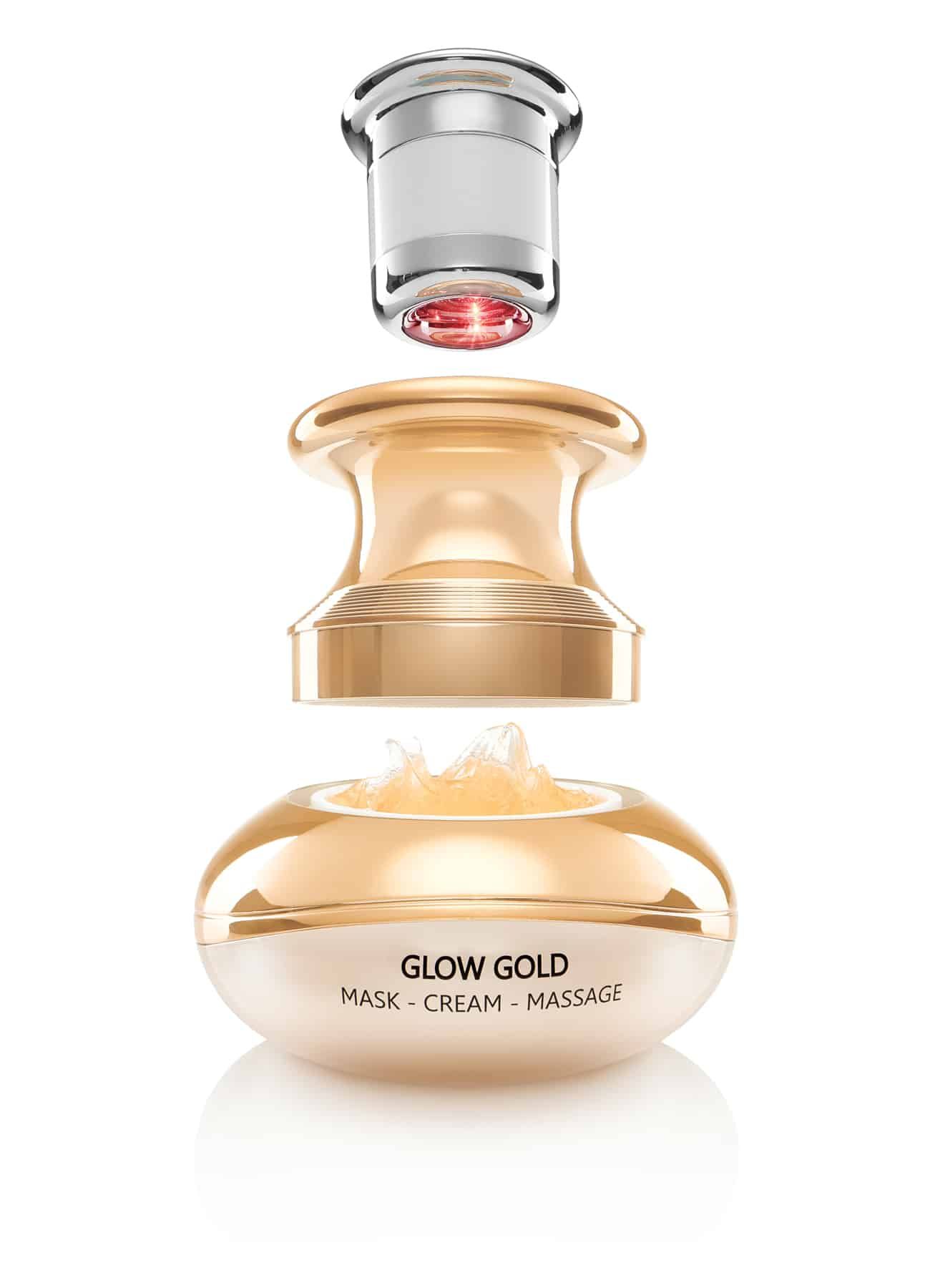 Hikari Laboratories GLOW GOLD Massage Mask, Крем-Маска Світить золотом + безкоштовна доставка!