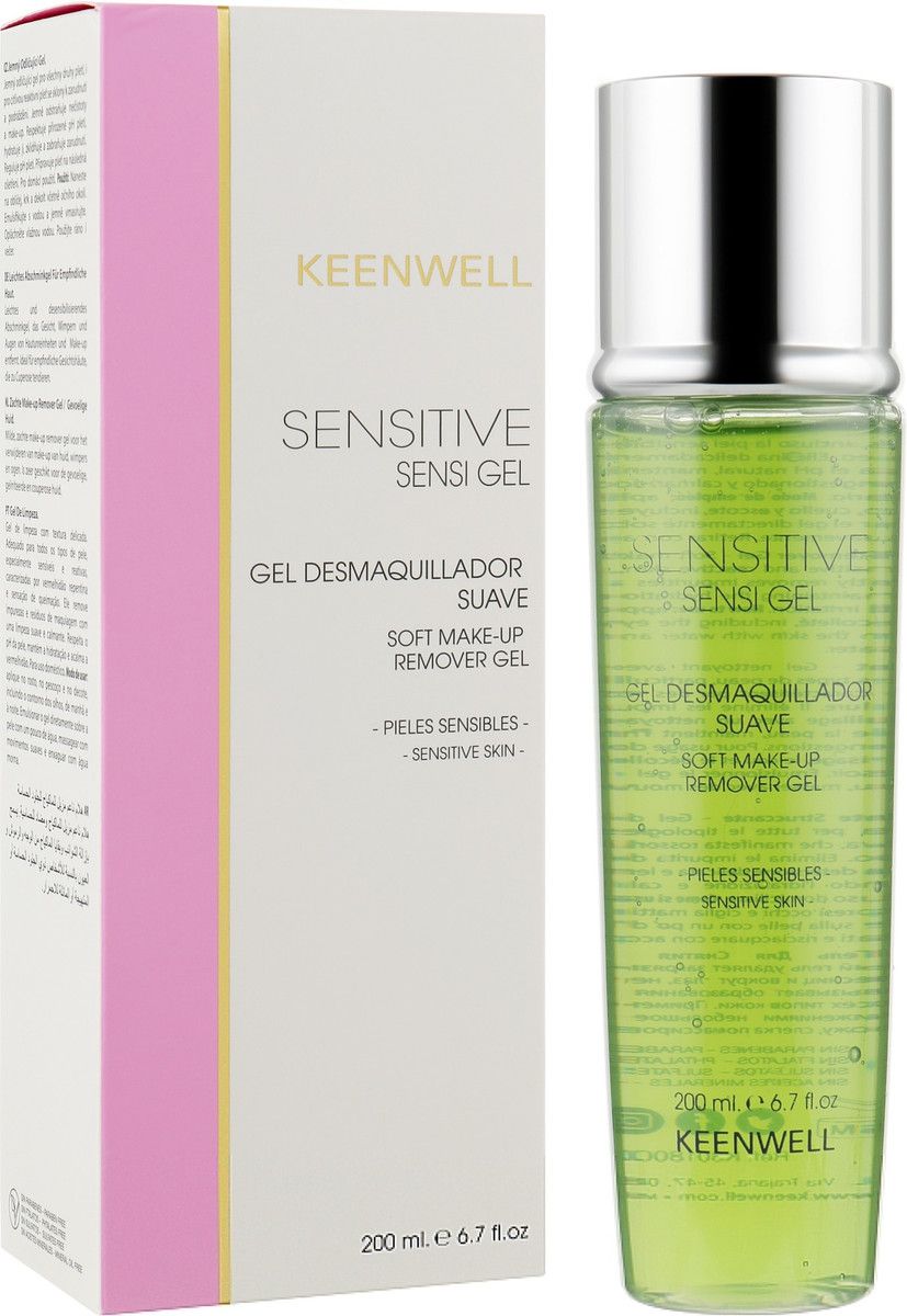 Keenwell Sensitive Soft Make-Up Remover Gel М'який гель для зняття макіяжу для чутливої шкіри   , 200ml