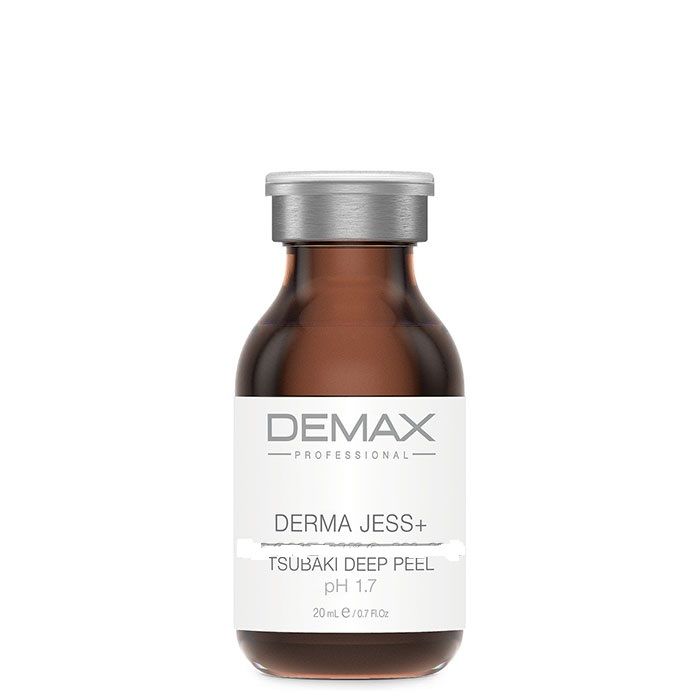 Derma jess + tsubaki deep peel ph 1.7 - Дермальний ревіталізуючий пілінг Джесснера з олією цубаки, 20 мл, Demax