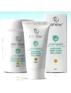 Renew Triple Active Day Cream, Денний зволожуючий крем потрійної дії для проблемної шкіри + пробнік у подарунок
