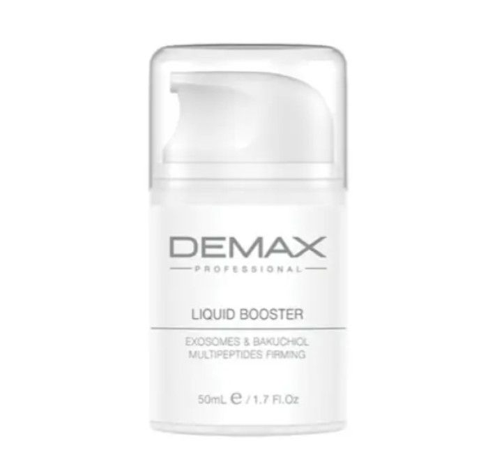DEMAX LIQUID BOOSTER exosomes&bakuchiol multipeptides firming - Рідкий мультипептидний бустер з екзосомами та бакухіолом, 50 мл