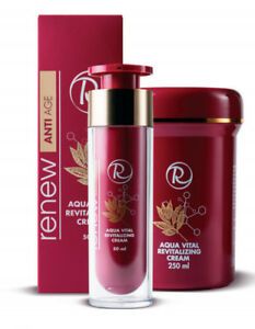 RENEW AQUA VITAL REVITALIZING CREAM, АНТИВІКОВИЙ СОНЦЕЗАХИСНИЙ ЗВОЛОЖУЮЧИЙ КРЕМ  + пробнік в подарунок!