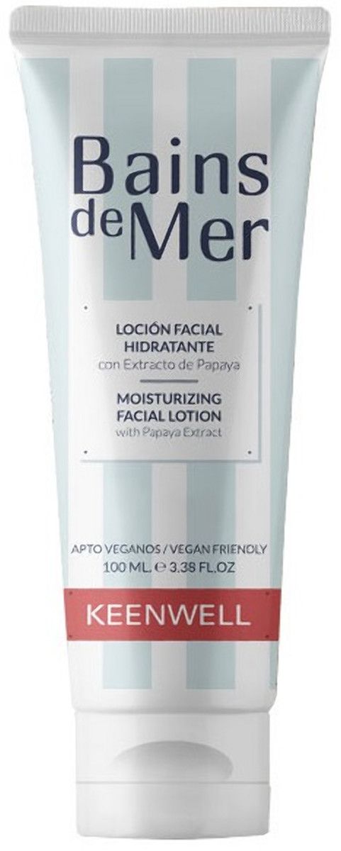 Зволожуючий лосьйон для обличчя з екстрактом папайї Keenwell Moisturizing Facial Lotion With Papaya Extract, 100 ml