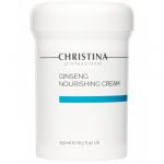 Christina Ginseng Nourishing Cream, Поживний крем з екстрактом женьшеню для нормальної та сухої шкіри, 250мл